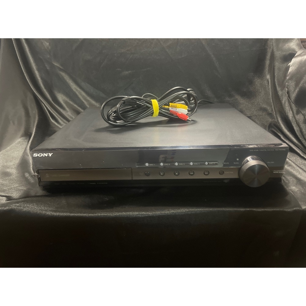 Sony DAV-HDZ285 DVD Home Theatre System 5-Disc Changer Receiver WORKS NO REMOTE‎